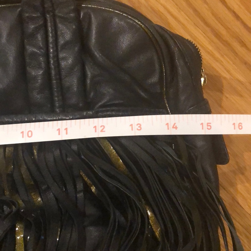 Katherine Kwei Signature Loop Leather Handbag - Picture 9 of 14
